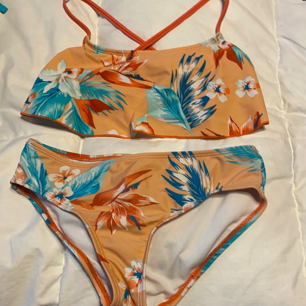 Size 8 bathing suit.